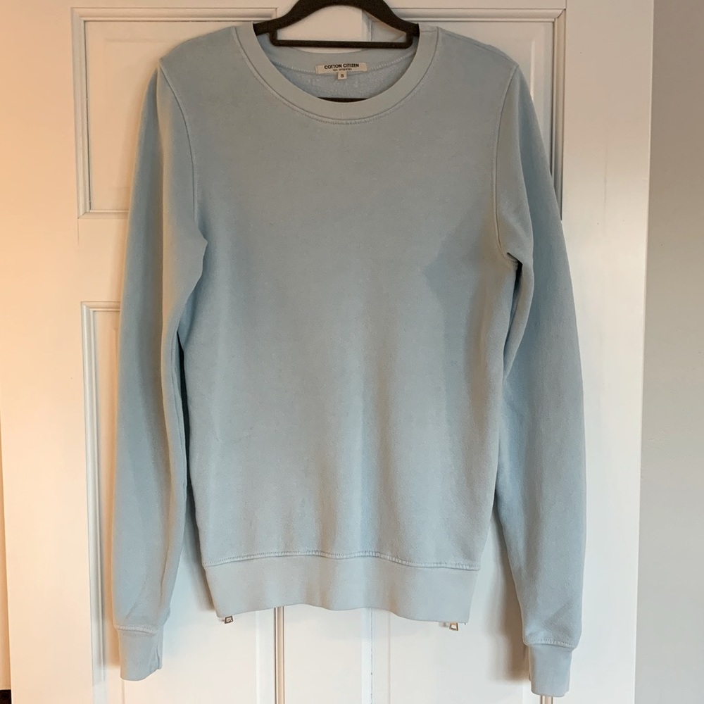Cotton Citizen Crew Neck w/ Zippers